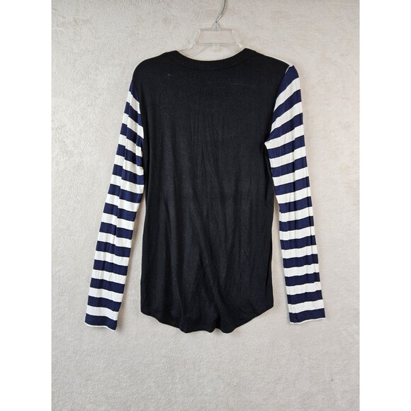 Red 23 Women's Contrast Back Long Sleeve Shirt Size M - Picture 3 of 3